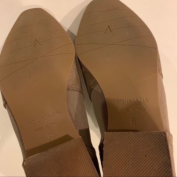Aquatalia Tan Suede Booties - Picture 8 of 10